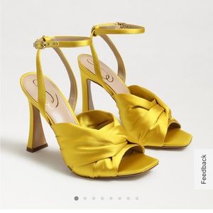 Sam Edelman Lavendar Strappy Heel